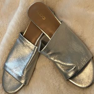 Aldo slide on sandals